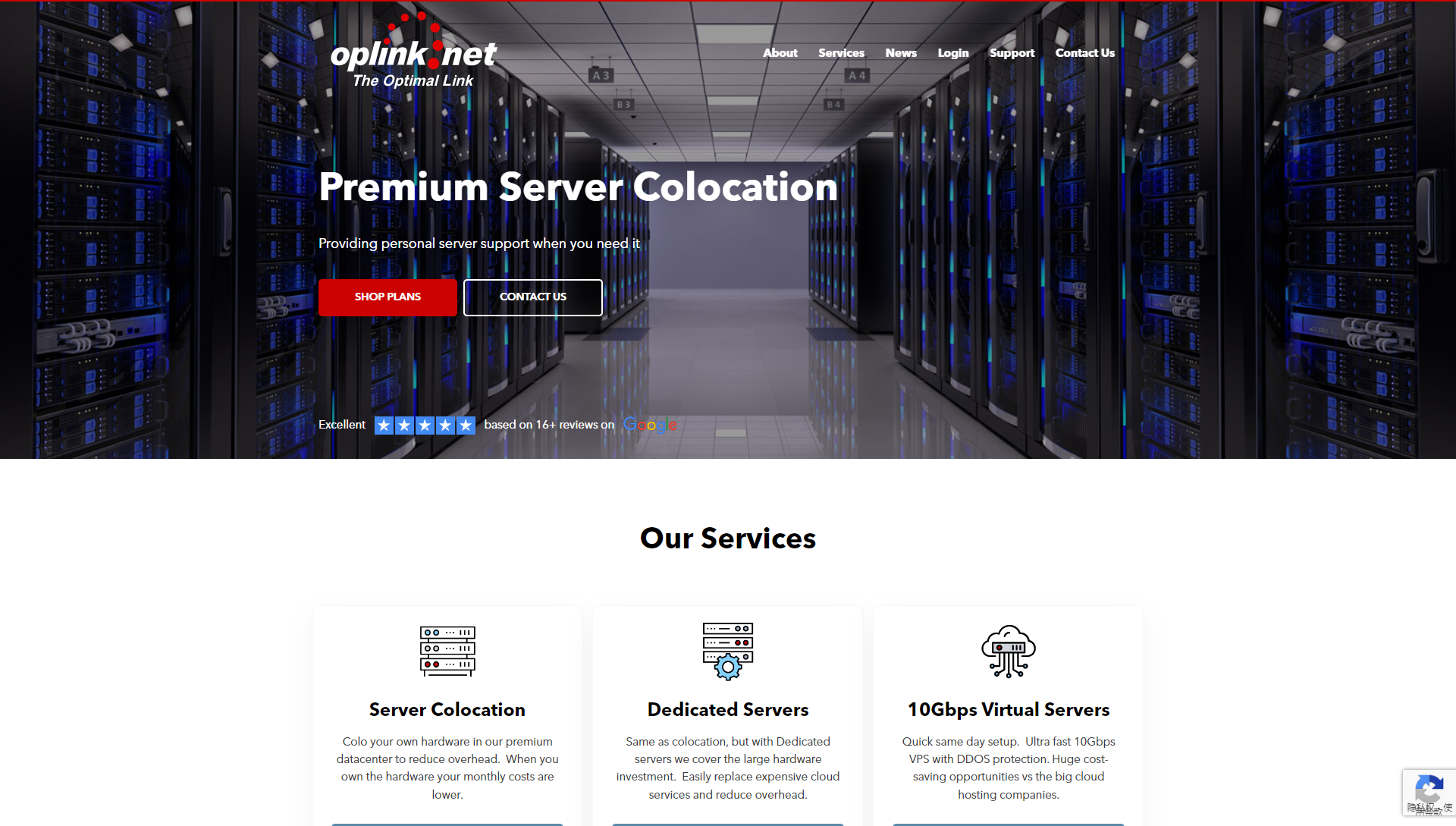 Oplink.net – 德克萨斯州自建数据中心 | MJJ导盲犬